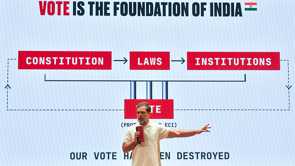 Rahul Gandhi accuses Modi, Shah, Gyanesh of 'destroying democracy ...