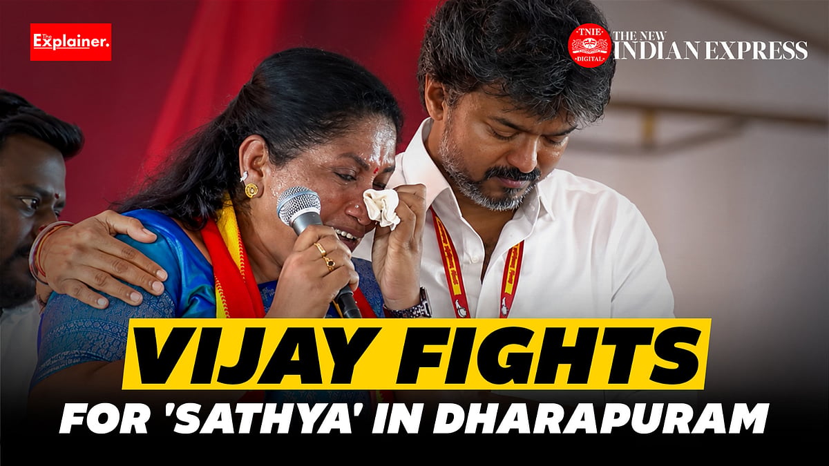 TVK's performance in Dharapuram by-poll could be CM Vijay government's ...