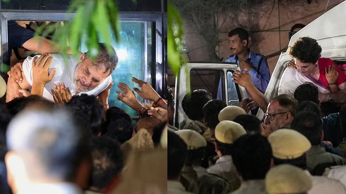 Rahul Gandhi, Priyanka Gandhi, other Congress leaders released by Delhi ...