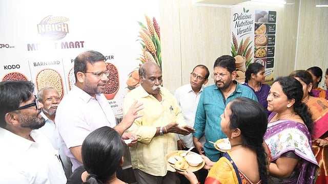 Millet canteen set up at GVMC head office