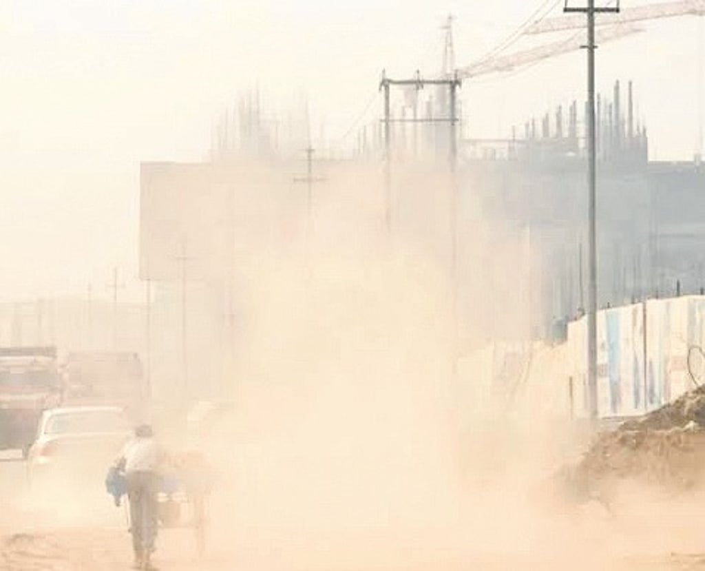 Construction Pollution Drawing Delhi government steps up checks on construction pollution
