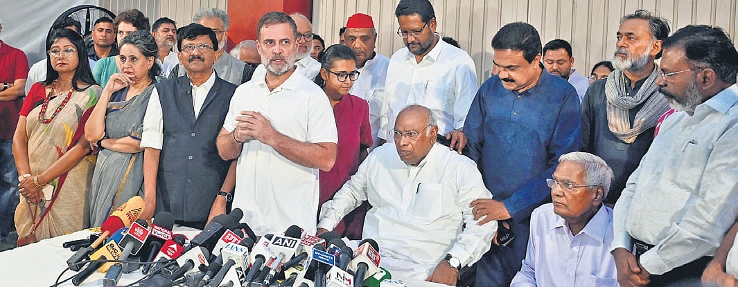 ‘Resistance’ to continue, says Rahul Gandhi as INDIA bloc plans mega ...