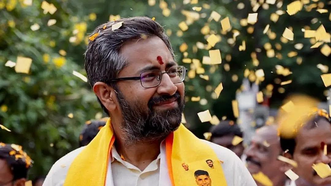 Alliance victory will speed up city development, says MP M. Sribharat