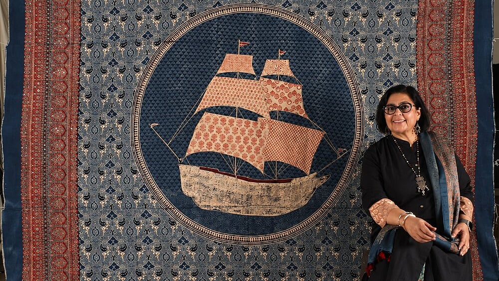 Shelly Jyoti latest exhibition explores Indigo, migration and textile art