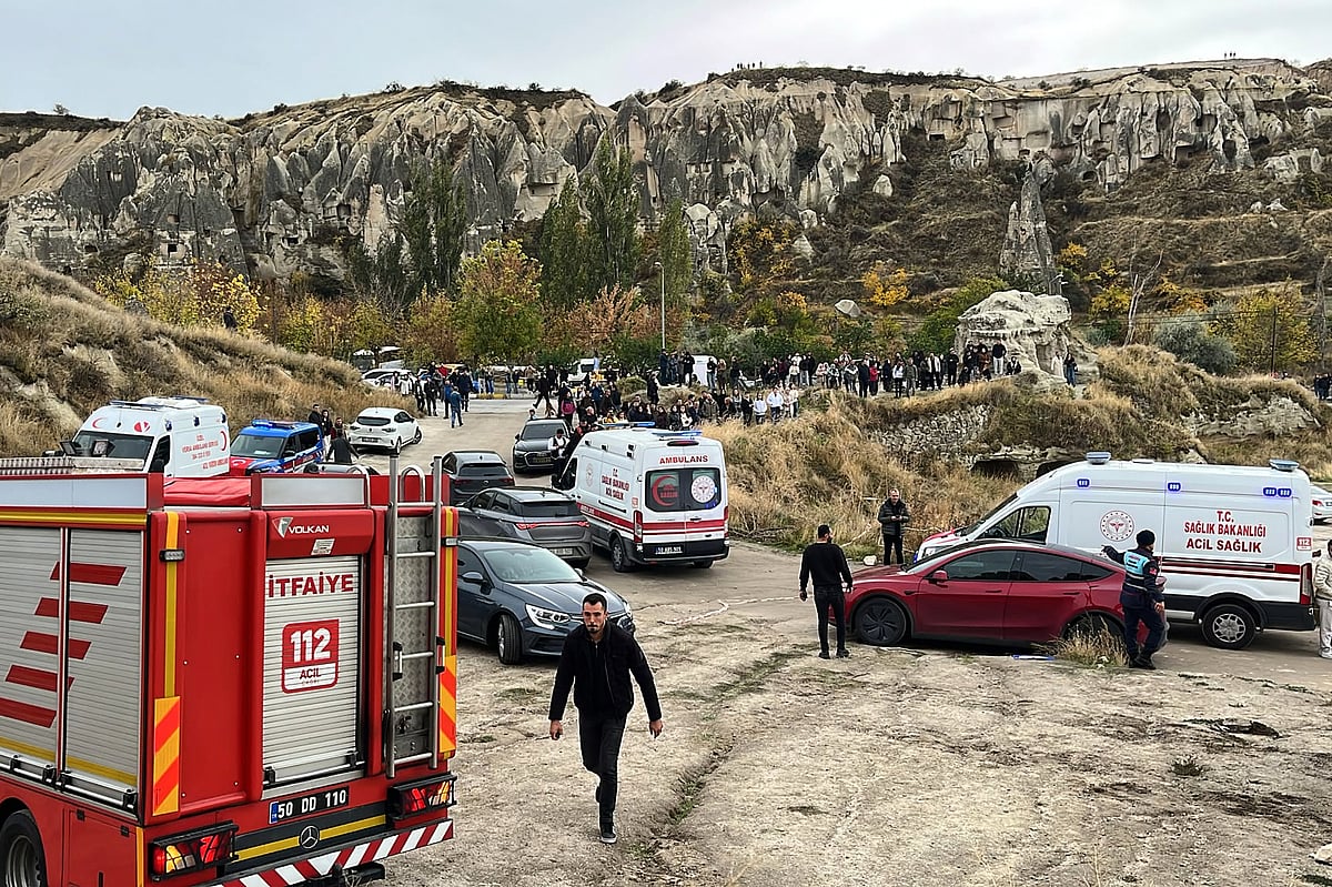 Three dead in rock spire collapse at Turkey's touristic Cappadocia
