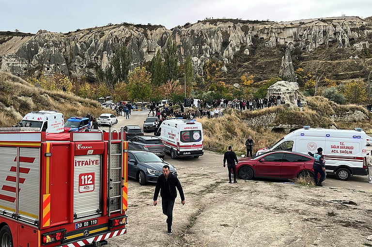Three dead in rock spire collapse at Turkey's touristic Cappadocia