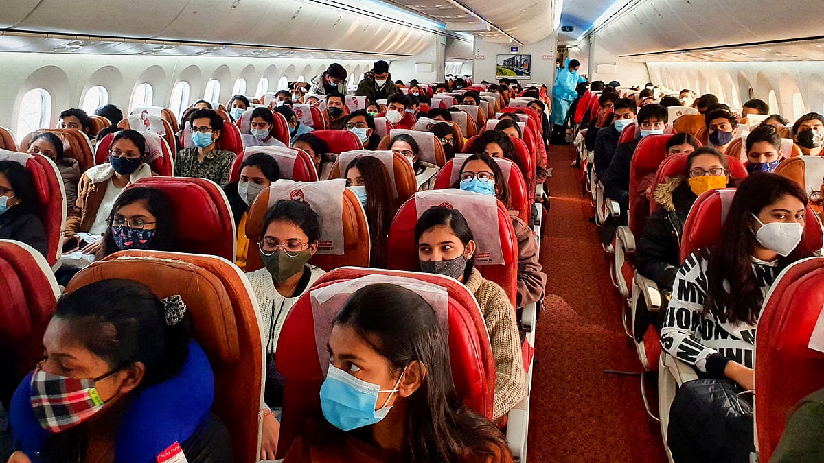 The first flight with 219 Indians took off from Romania on Saturday. Nearly 20,000 Indians are stranded in Ukraine.