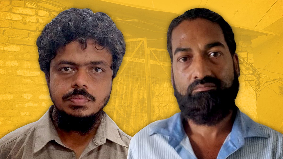 Minhaj Ahmad, left, and Museeruddin.