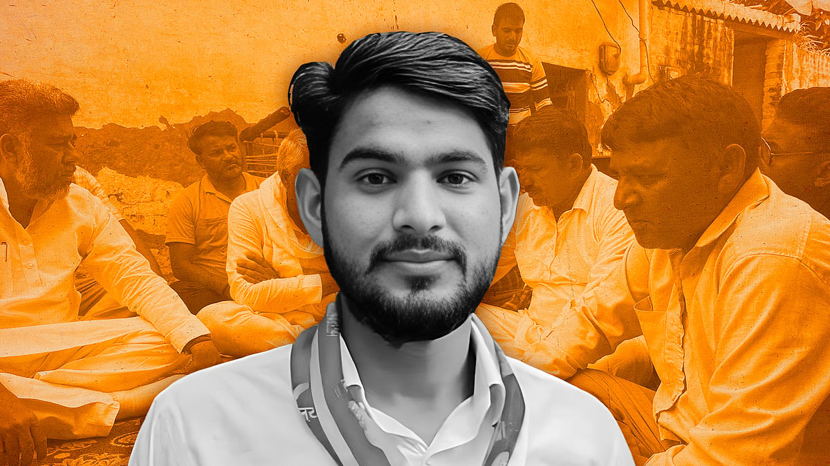 Abhishek Chauhan was part of a rally organised by VHP and Bajrang Dal to Nuh
