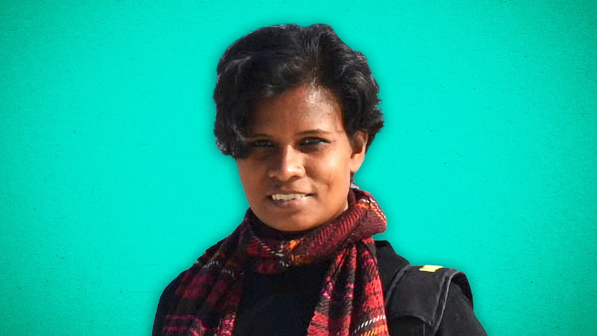 A picture of writer Jacinta Kerketta. 