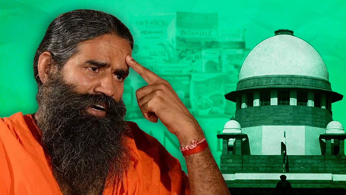 बाबा रामदेव और सुप्रीम कोर्ट की तस्वीर