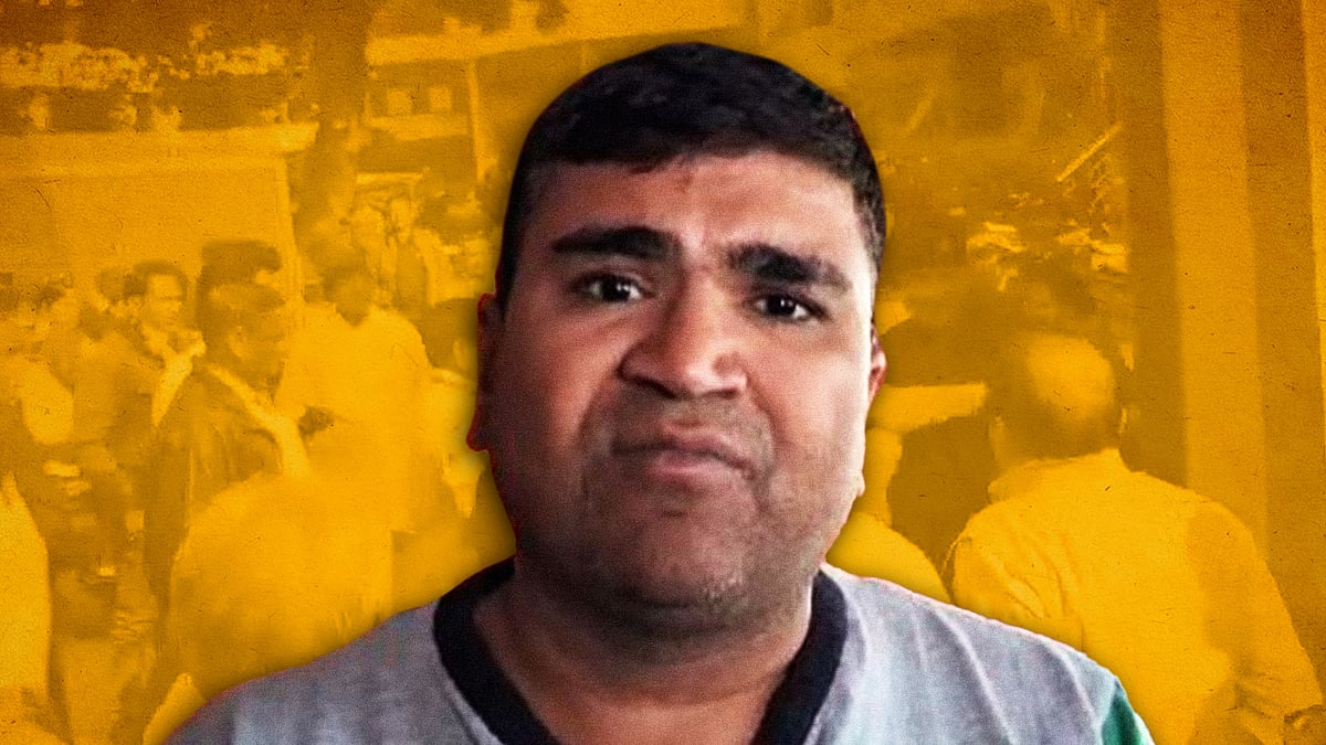 A picture of journalist Ravi Gupta.