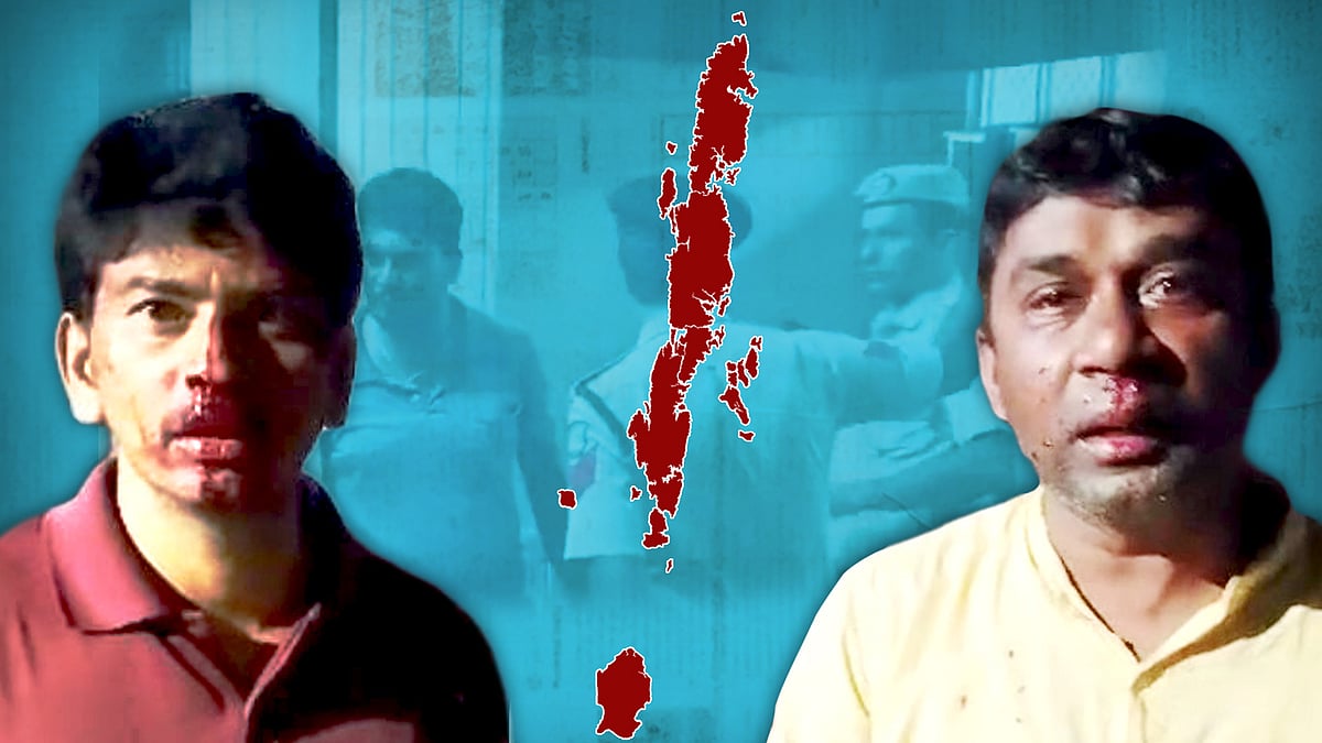 Journalists J Boby and Sahadev Dey.