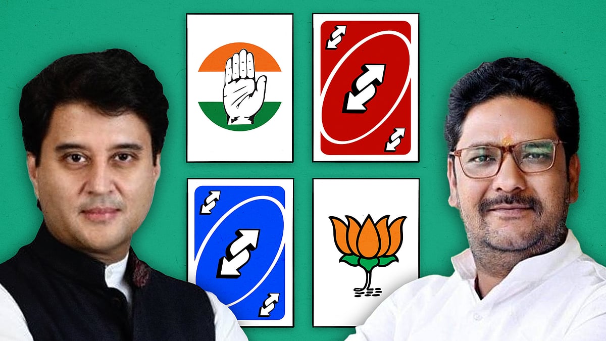 Turncoats Jyotiraditya Scindia and Yadvendra Rao Singh.