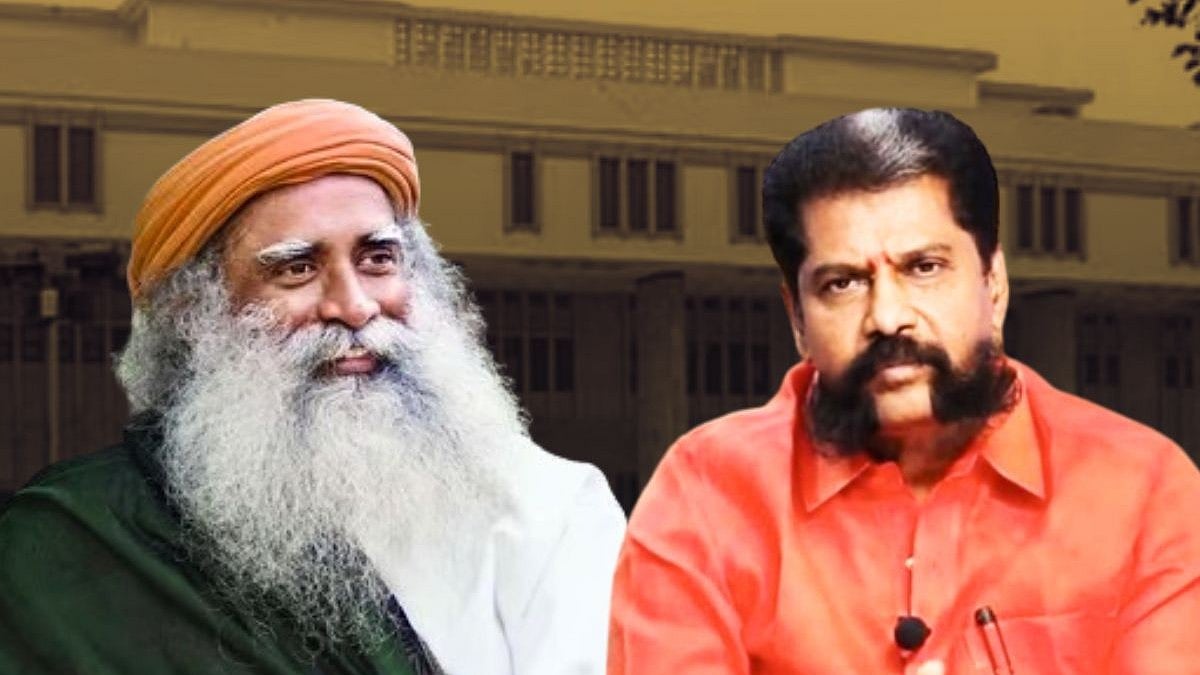 Jaggi Vasudev and Nakkheeran Gopal.