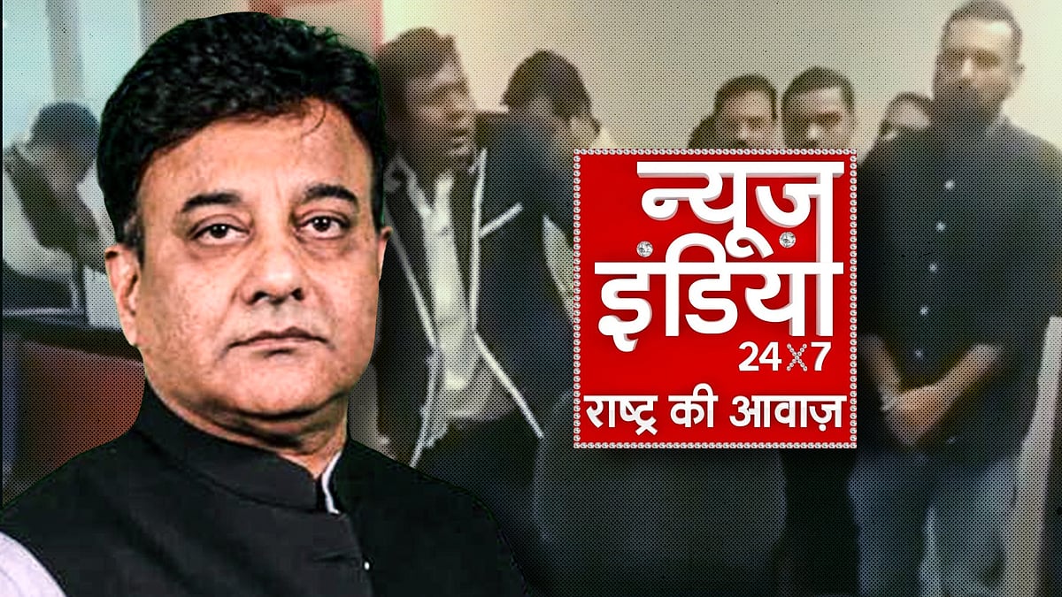 राणा यशवंत की तस्वीर. पृष्ठभूमि वायरल वीडियो का स्क्रीनशॉट