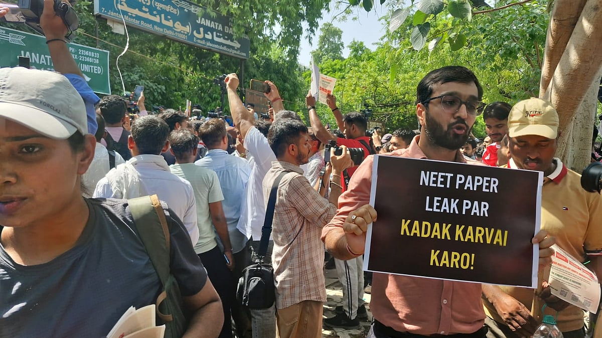 Protesters heading towards Jantar Mantar