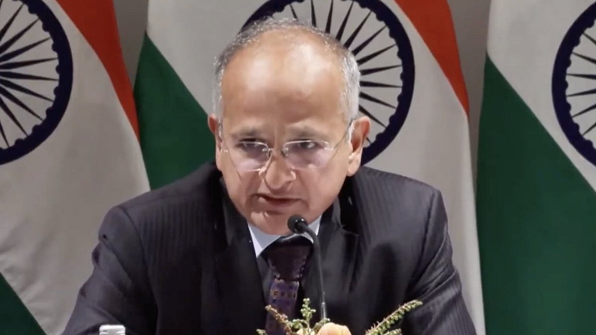 Secretary (East) in the MEA, Rudrendra Tandon