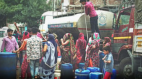 As temperatures rise, a Delhi neighbourhood grapples with water crisis