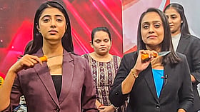 Why did a Bajrang Dal leader hand out trishuls in a Gujarat newsroom?
