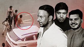 Police cover, a car with lathis: The lumpen elements given a free run against CP protesters