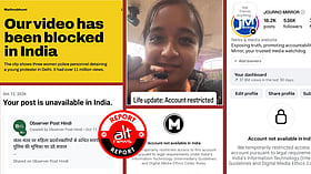 Now, Meta restricts reportage on Delhi Police crackdown on protesters; bans posts, accounts, citing IT Rules