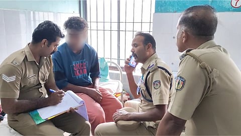 അട്ടപ്പാടിയിൽ മർദനത്തിനിരയായ ആദിവാസി യുവാവ്