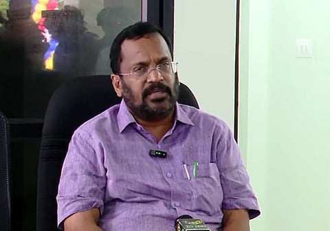 റവന്യൂ മന്ത്രി കെ. രാജൻ