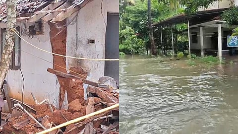 സംസ്ഥാനത്ത് നാശം വിതച്ച് തോരാമഴ; മൂന്ന് മരണം, വ്യാപക നാശനഷ്ടം