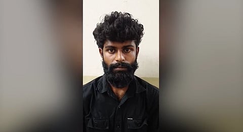 പിടിയിലായ കല്ലങ്കാട് സ്വദേശി അരുൺപ്രസാദ്