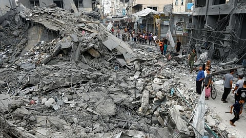 Attack near aid distribution center in Gaza