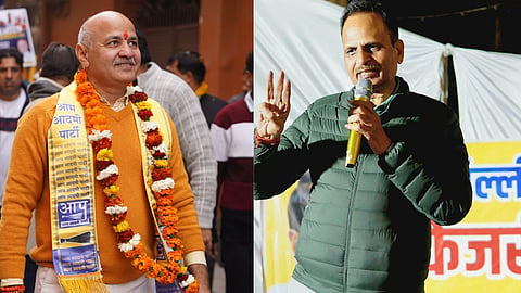Classroom corruption case Summons issued to former AAP ministers Satyendar Jain and Manish Sisodia
