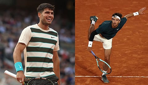  Carlos Alcaraz, Lorenzo Musetti 