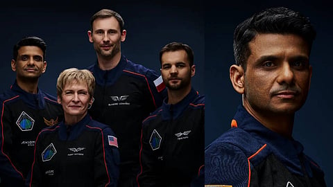 subhanshu shukla travels to ISS