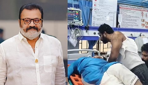 Suresh Gopi and Shine Tom Chacko 