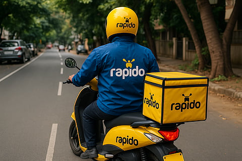 rapido To enter food delivery app