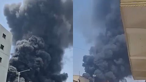 plane crashes at Ahmedabad Airport in Gujarat