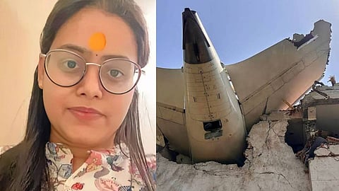 Bhumi chauhan ahmedabad plane crash