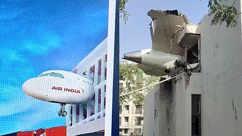 മിഡ് ഡേയിലെ എയർ ഇന്ത്യ പരസ്യവും അഹമ്മദാബാദില്‍ അപകടത്തില്‍പ്പെട്ട വിമാനവും