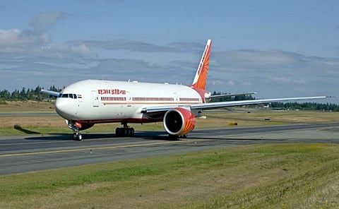 air india plane diverted