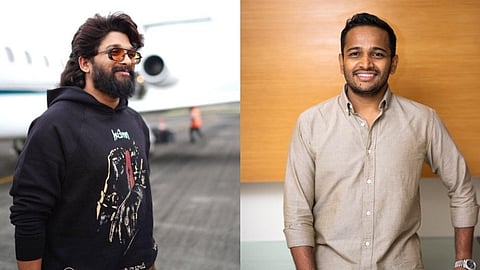 Allu Arjun and Basil Joseph 