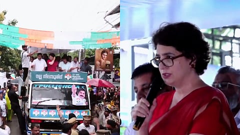Priyanka Gandhi at Nilambur Byelection convention