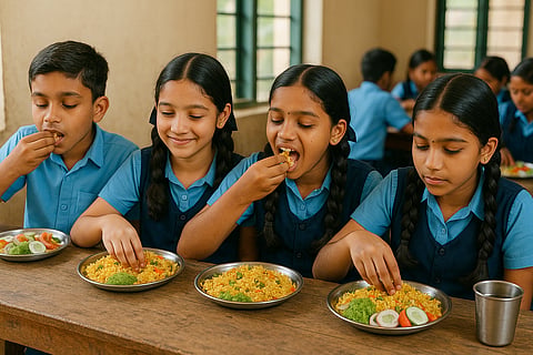 Kerala school midday meals updated