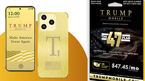 Trump Mobile's T1 phone 