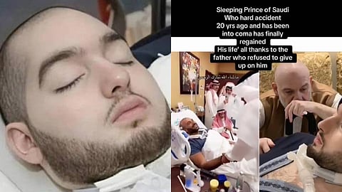 sleeping Prince of saudi Coma stage