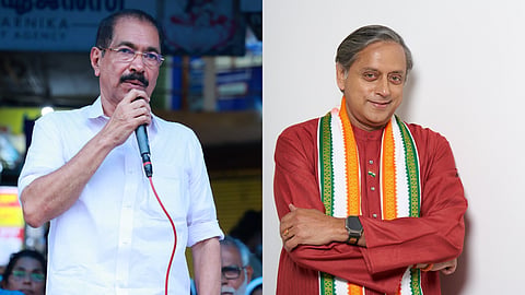 സണ്ണി ജോസഫ്, ശശി തരൂർ 