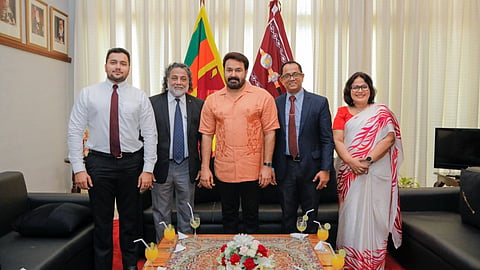 Mohanlal in Srilanka
