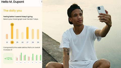 mental health AI app Selfie camera