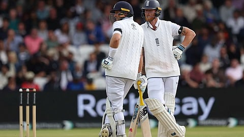Joe Root and Ben Stokes 