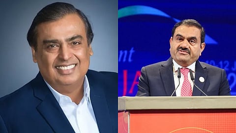മുകേഷ് അംബാനി, ഗൗതം അദാനി